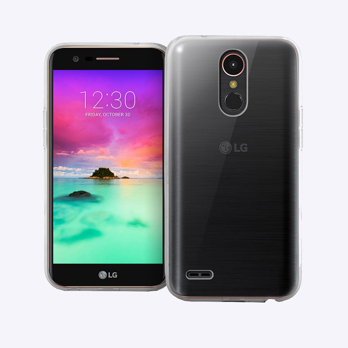 Carcasa Husa silicon LG K10 2017 Protectie A+, Transparenta