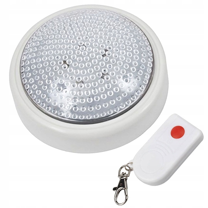 Lampa Cu Baterii Led Cu Telecomanda 12, 5 Cm Pentru Dulapul Din Dormitor