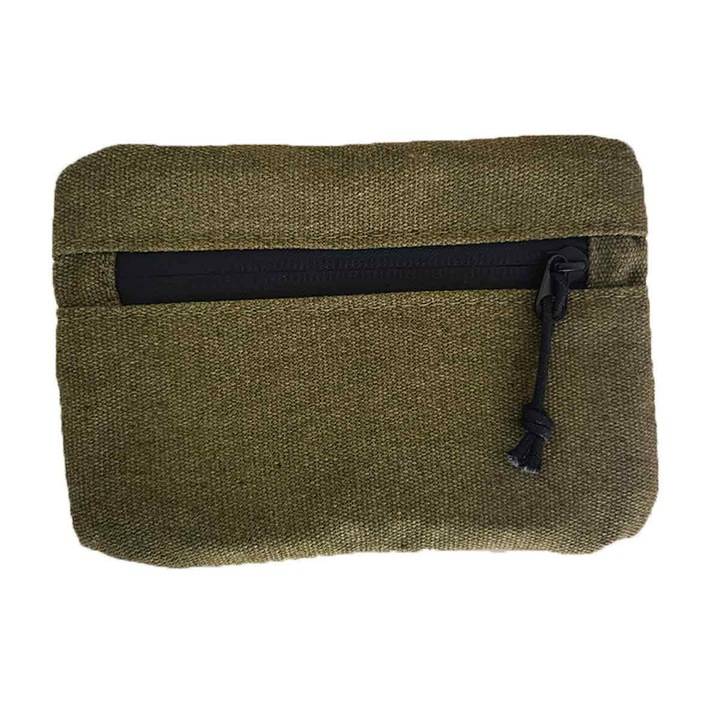 Férfi és női övtáska, cipzáras övtáska túrázáshoz, vízálló, viaszosvászon Enforose