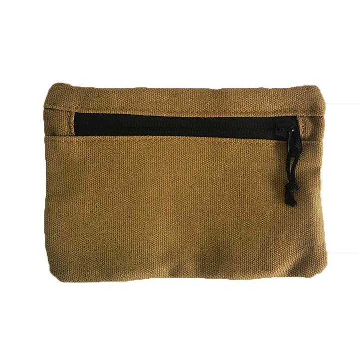 Férfi és női övtáska, cipzáras övtáska túrázáshoz, vízálló viaszos vászon, Enforose