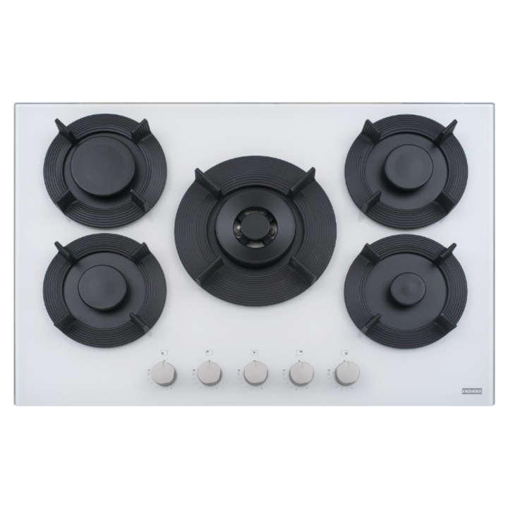 Plita Gaz Franke FHMF 755 4G DC C, 750x510 mm, Bianco