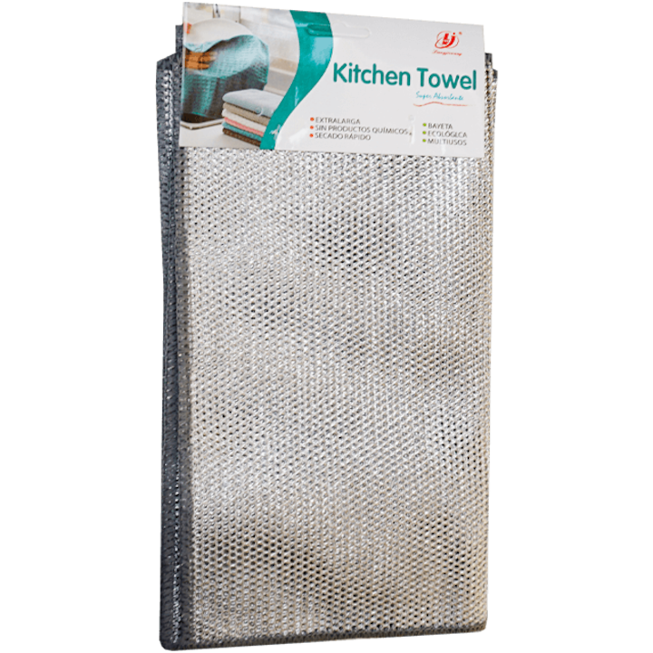 Lavete din microfibra metalica, tip sarma, 30 x 30 cm, 3 buc/set