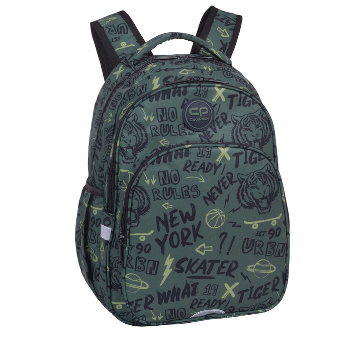 Rucsac scoala COOLPACK - Base Plus 16 - TIGER