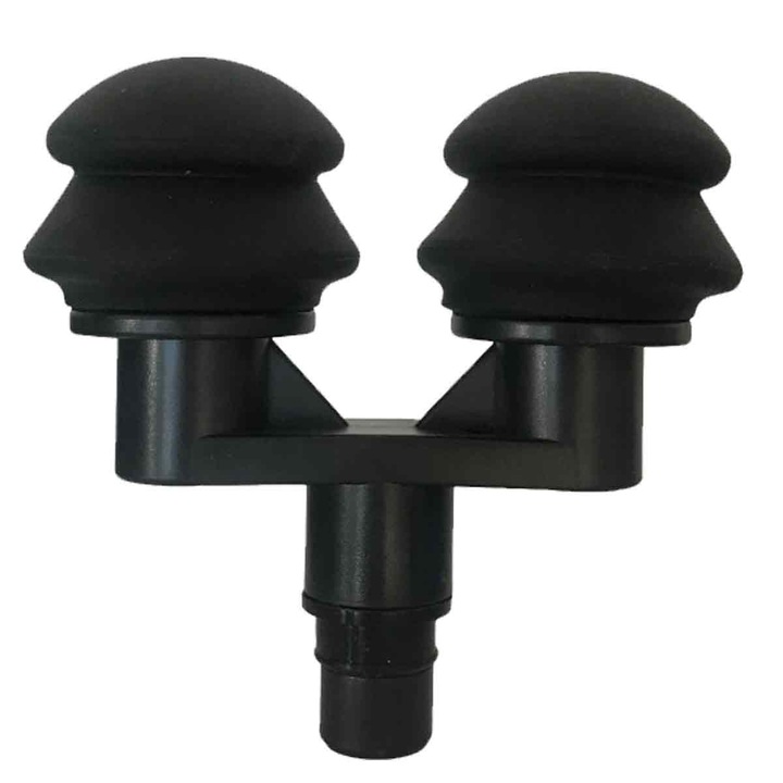 40 масажни глави за пистолет за фасция, производители на аксесоари за масажни глави за пистолет за фасция от силикон, метал, PU пластмаса