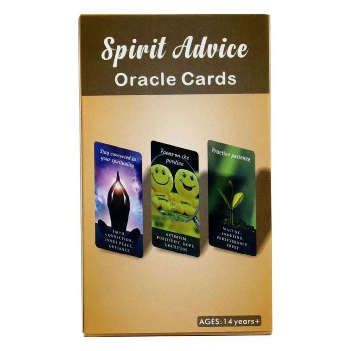 Пакет карти, Spirit Advice Oracle, 2024 г., 9 x 6 см