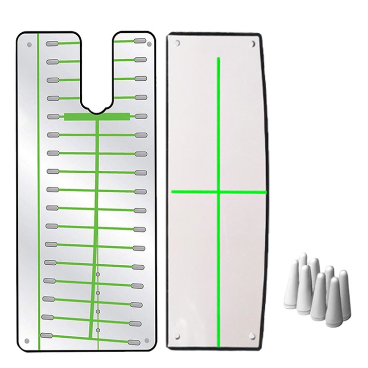 Rechizite de golf putter oglinda leagan exercitiu interior accesorii antrenor verde echipament de exercitii auxiliare