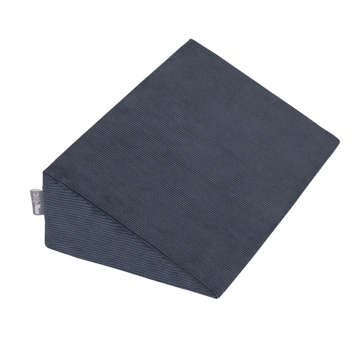 Accesoriu spatiu de joaca KiddyMoon, albastru marin, 67x39x19 cm, material poliester, spuma poliuretanica