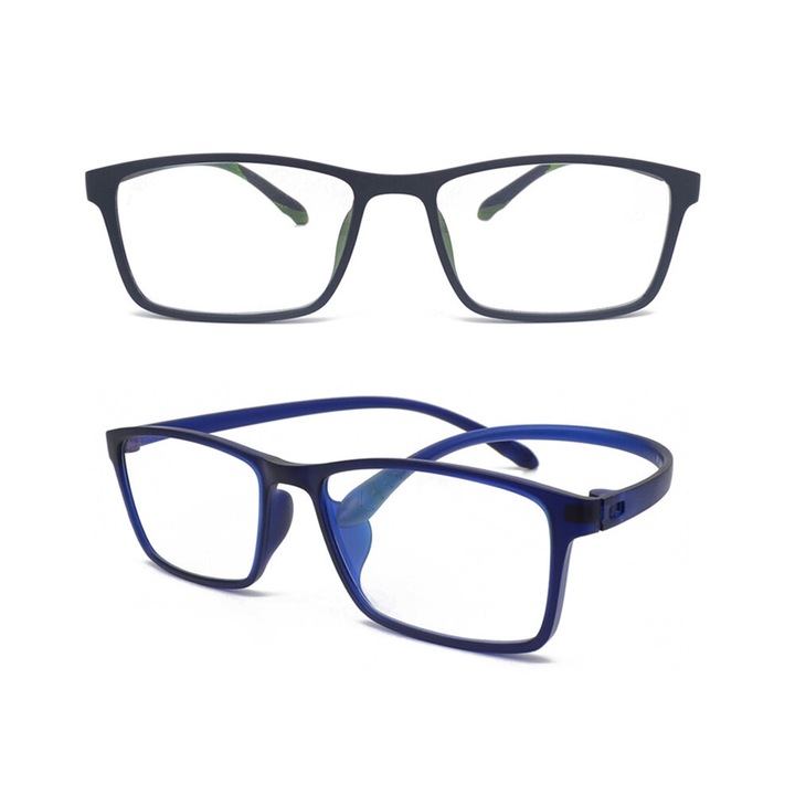 Ochelari de vedere Mcoorn, blocare lumina albastra, design usor, confortabil, unisex, +2.75