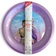 Disney Jégvarázs Wind micro prémium műanyag lapostányér 4 db-os szett 21 cm