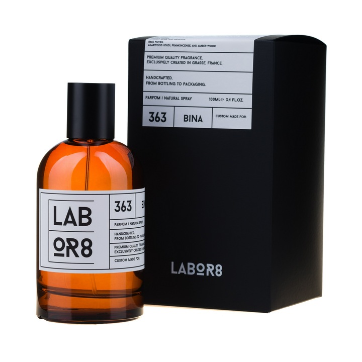 Apa de parfum, LABOR8, BINA 363, Unisex, 100 ml
