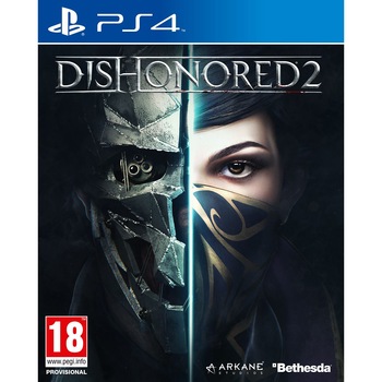 Joc Dishonored 2 + Digital Imperial Assassin's Pack pentru PS4 Joc Dishonored 2 + Digital Imperial Assassin's Pack pentru PS4