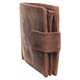 Мъжки портфейл, Berledor, кафяв, кожа, 12 х 9, 5 х 3 см, 1600L-Carp1