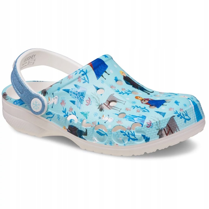Детско сабо, Crocs, Baya Frozen Kraina Lodu Clog, Син, Син