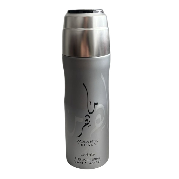 Dezodor testpermet Maahir Legacy Lattafa, unisex, 200 ml