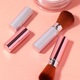 Pensie de machiaj retractabila Zeaicos, multicolor, pentru blush, bronzer sau iluminator, perfecta pentru calatorii