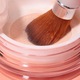Pensie de machiaj retractabila Zeaicos, multicolor, pentru blush, bronzer sau iluminator, perfecta pentru calatorii