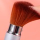 Pensie de machiaj retractabila Zeaicos, multicolor, pentru blush, bronzer sau iluminator, perfecta pentru calatorii
