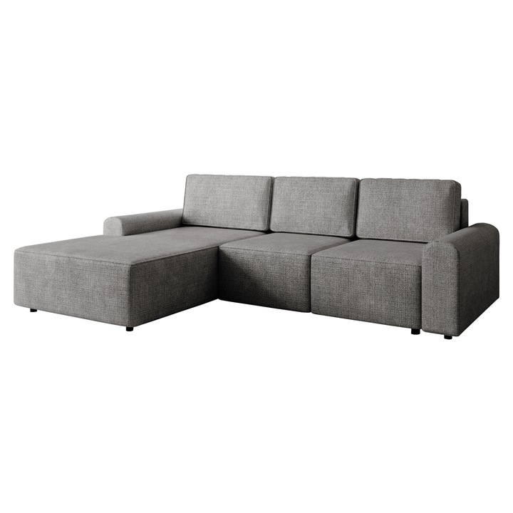 Coltar rabatabil Bezabi L Stanga, MIRJAN24, granit, 168x258x85 cm