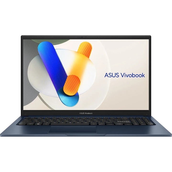 Asus Vivobook 15 X1504VA-BQ968 Laptop, 15,6 hüvelykes 1920 x 1080, Intel Core i3-1315U 6 C / 8 T, 3,3 GHz - 4,5 GHz, 10 MB gyorsítótár, 28 W, 16 GB DDR4, 512 GB SSD, Intel Iris Xe Graphics, Nincs OS, kék