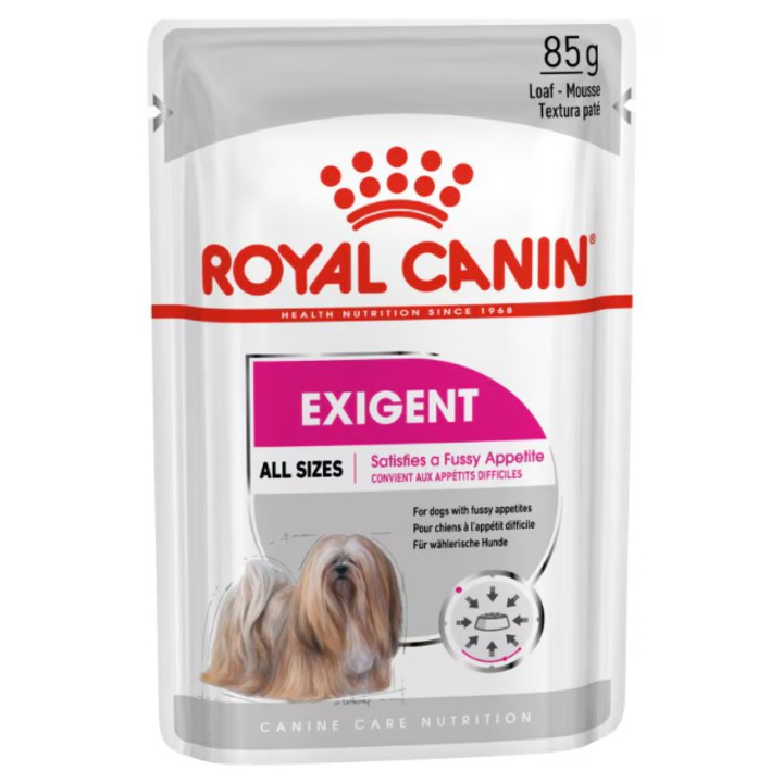 Мокра храна за кучета, Royal Canin, Exigent 85гр
