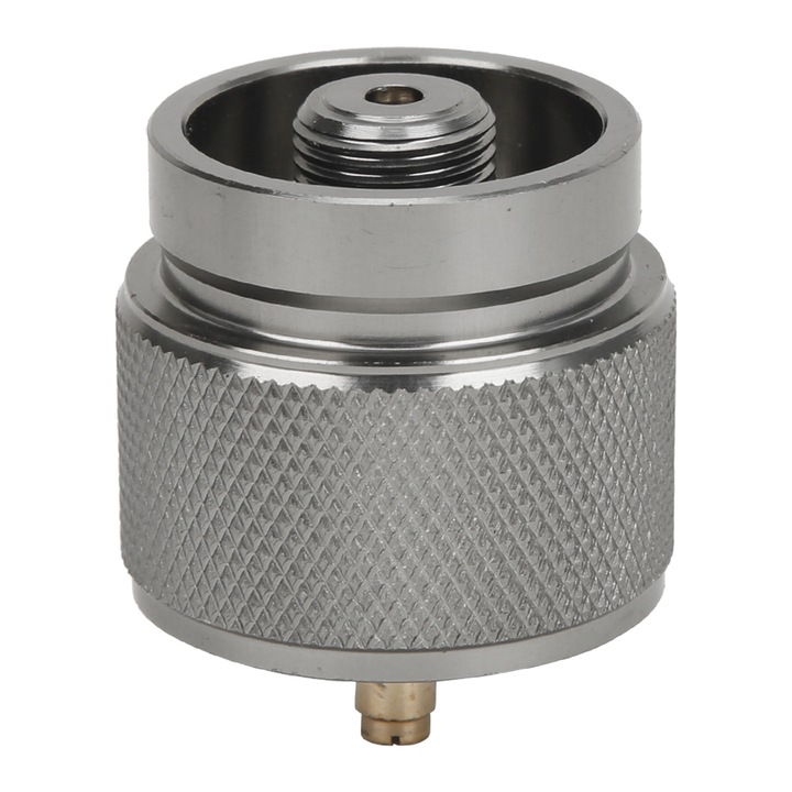 Адаптер за пълнене на резервоар за пропан за готварска печка, стандарт за САЩ, конвертор за газов котлон с автоматично изключване