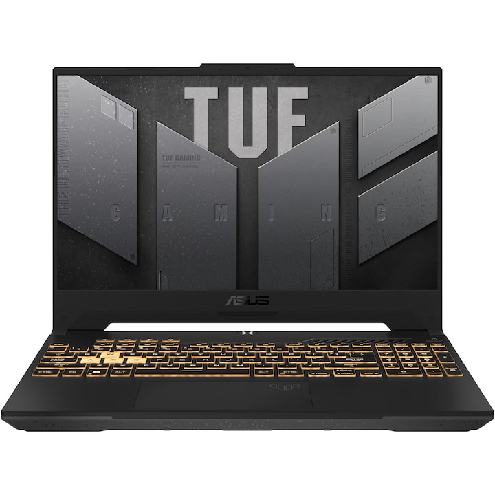 Лаптоп ASUS TUF F15 FX507ZC4-HN291MXM, Intel Core i5-12500H, 15.6inch, RAM 32GB DDR4, SSD 512GB, nVidia GeForce RTX 3050 4GB, No OS, Jaeger Grey
