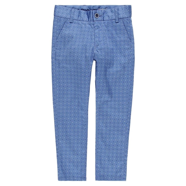 Boboli Fiu kek nadrag, pottyos, Kék