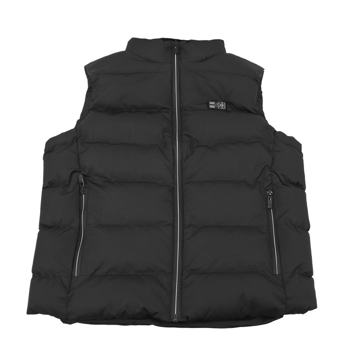 Елек с подгряване с 15 зони с двойно управление, цифров дисплей, външно леко USB електрическо яке за отопление за зимата