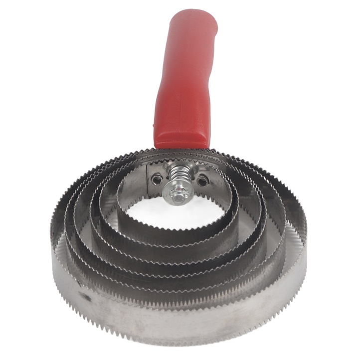 Fém vakaró kefe háziállatoknak, hatgyűrűs rozsdamentes acél