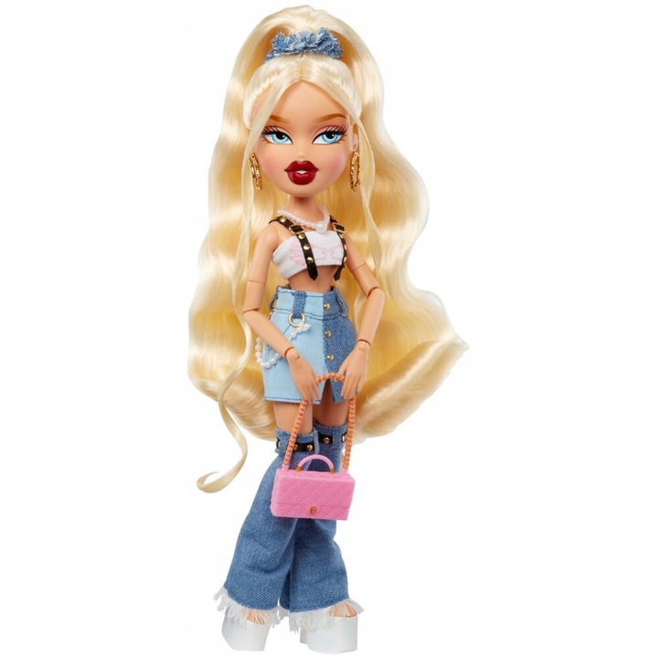 Кукла Bratz Cloe, дънков стил, включени аксесоари, многоцветна