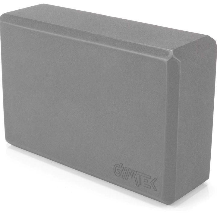 Kostka do jogi EVA Gymtek szara