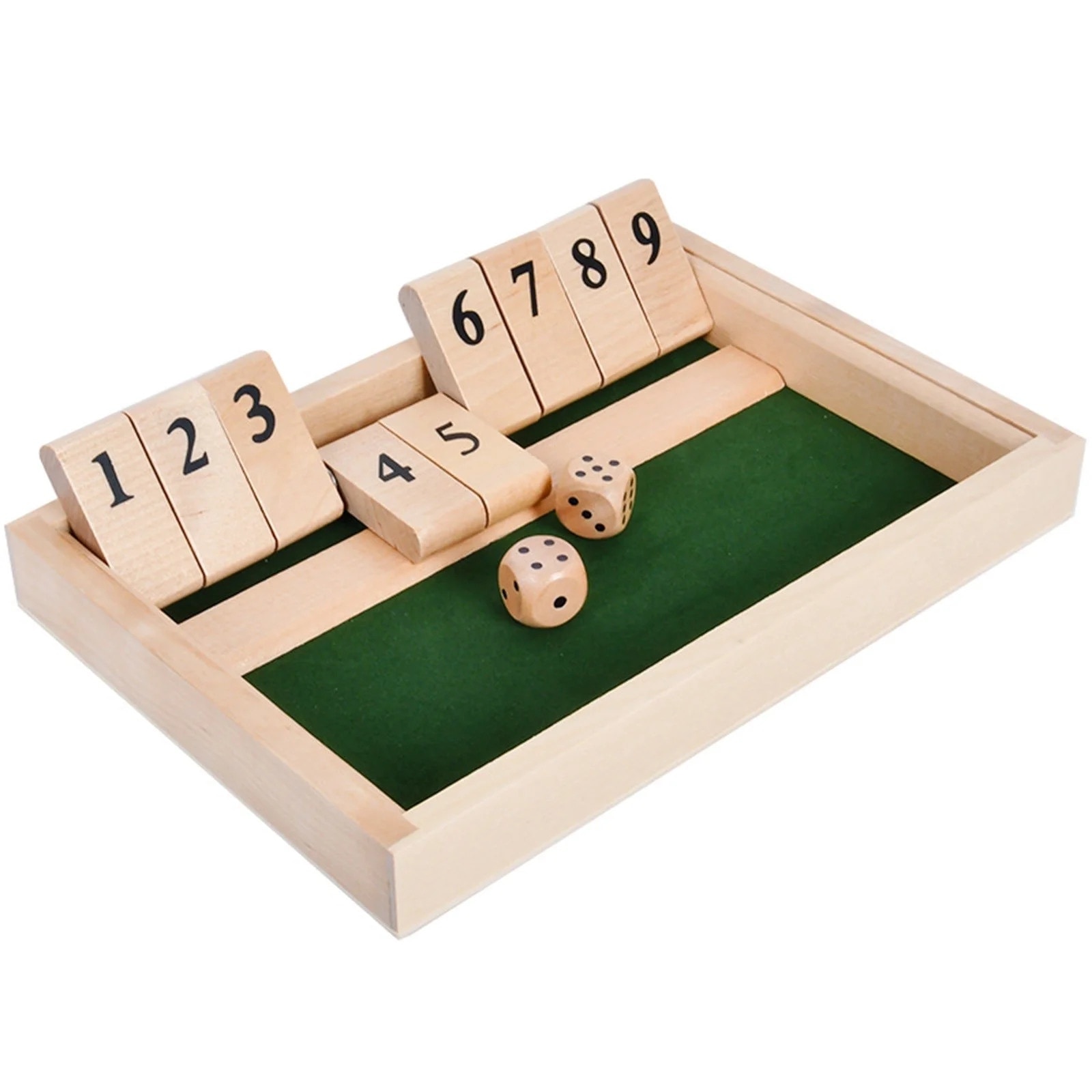 Joc de societate, Zeaicos, Shut The Box, 9 zaruri, 2+ jucatori