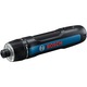 Surubelnita electrica pe acumulator Bosch GO Professional (Gen 3) 06019H2201, 3.6V, 2Ah, USB C, Led, 5 Nm, 7 trepte, set biti, prindere 1/4 inch, L-Boxx MINI