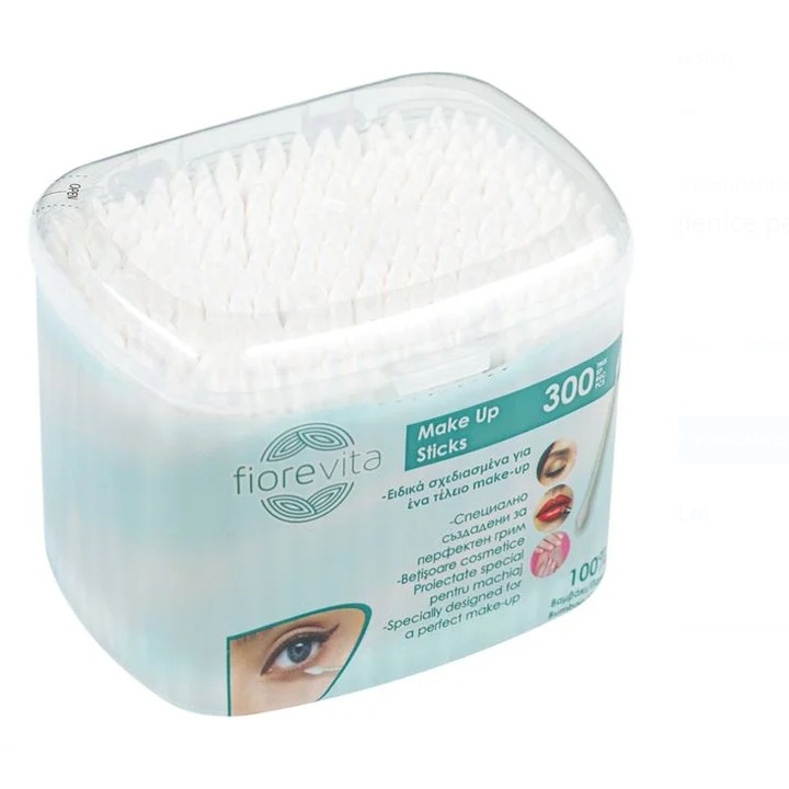 Betisoare Igienice pentru Machiaj, 300 buc
