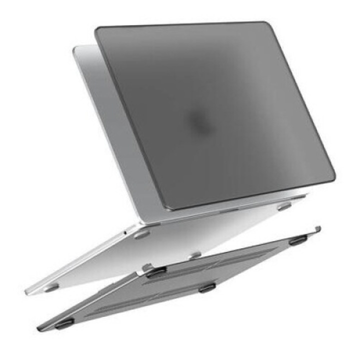 Carcasa de protectie pentru laptop Lention universal, diagonala maxima 13.6", PC, Negru