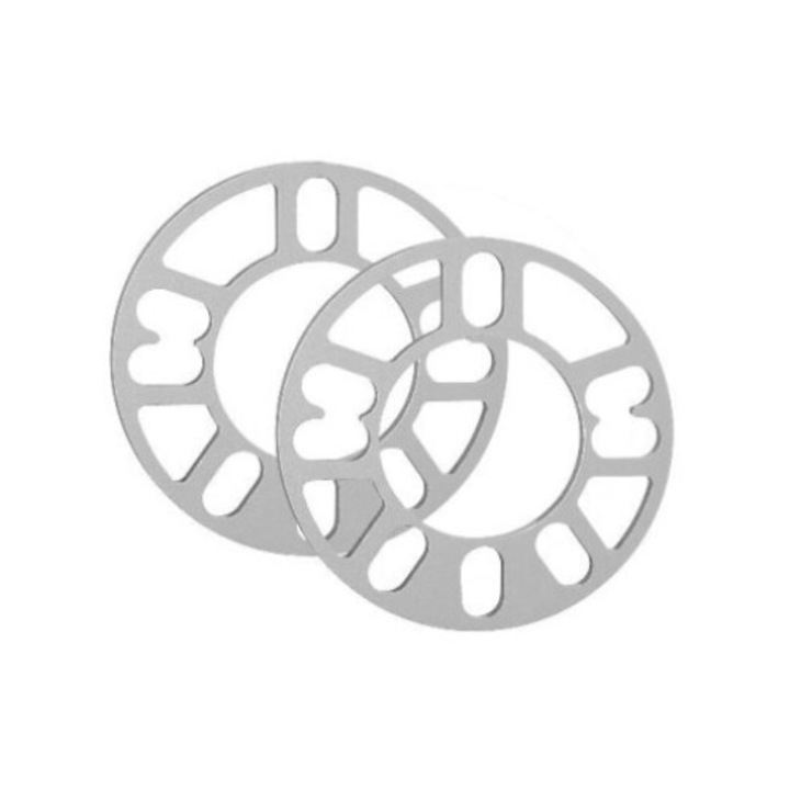 Set doua distantiere roti auto Universale 5mm pentru 4 sau 5 przoane, Butzi