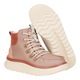 Ghete Chelsea de piele naturala pentru Femei, HeyDude, Wendy Peak Apres Twill, Roz, Roz