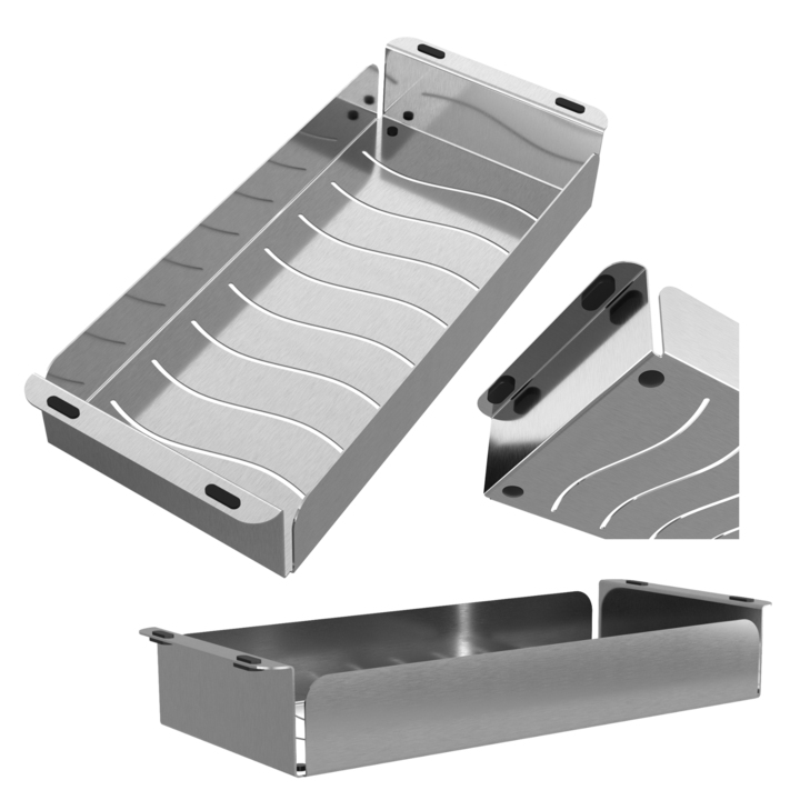 Insertie De Scurgere, Granitan, Inox, 42x18 cm