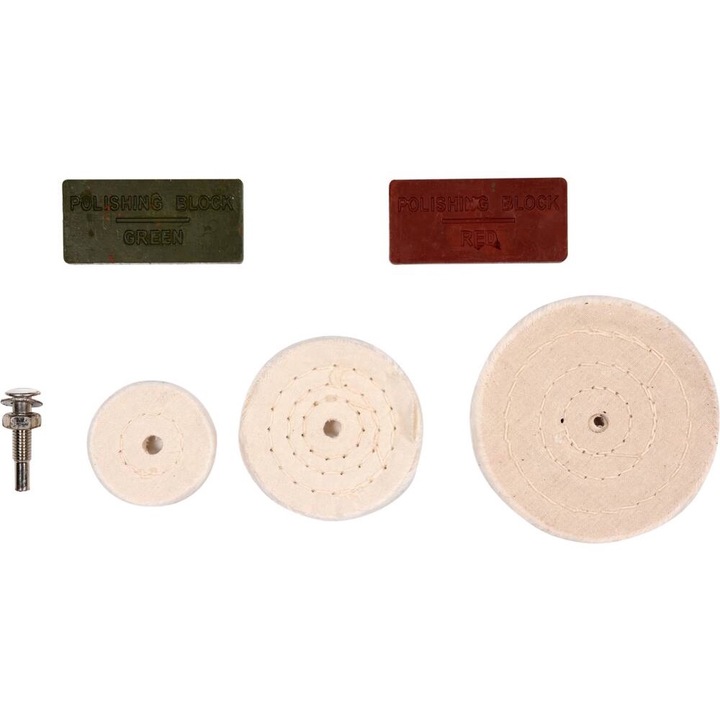 VOREL Set pentru lustruit, 6 piese