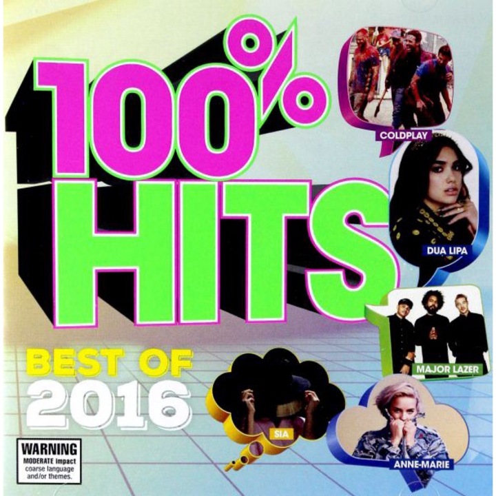100% Hits Best Of 2016 [CD]