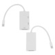 3в1 Mini DisplayPort / Thunderbolt към HDMI + VGA + DVI адаптер за лаптоп