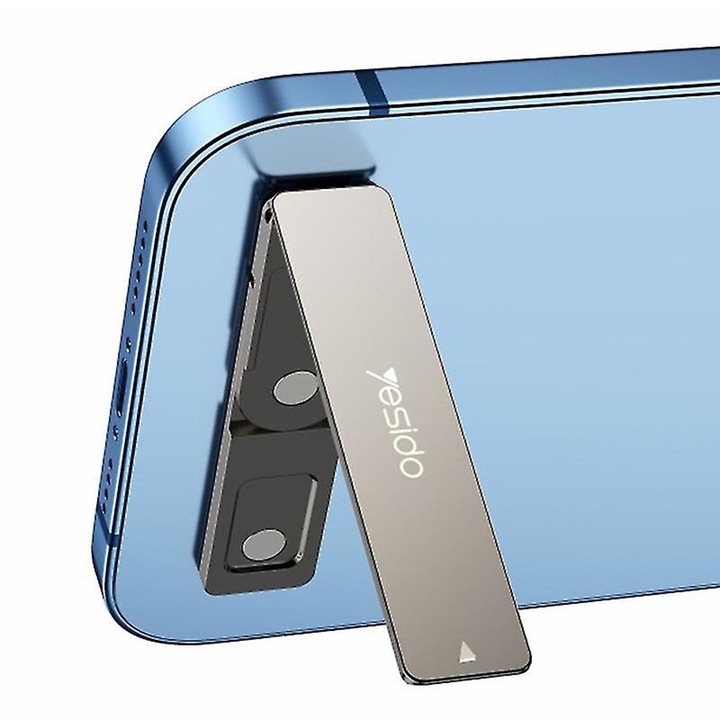 Állítható irodai telefontartó, DON Protect, I18, cink, titánszürke