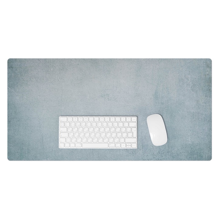 Mapa pentru birou, Wallfluent, Textura de fundal subtila, Turcoaz, 90x45 cm, 010250300040100019880