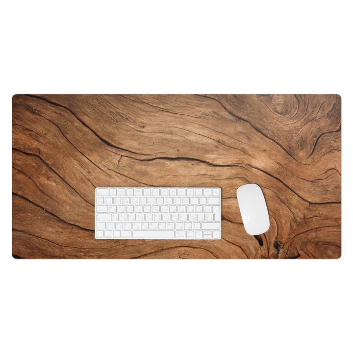 Mapa birou, Wallfluent, Granulatie de lemn, Maro, 90x45 cm, 010250300040100027322