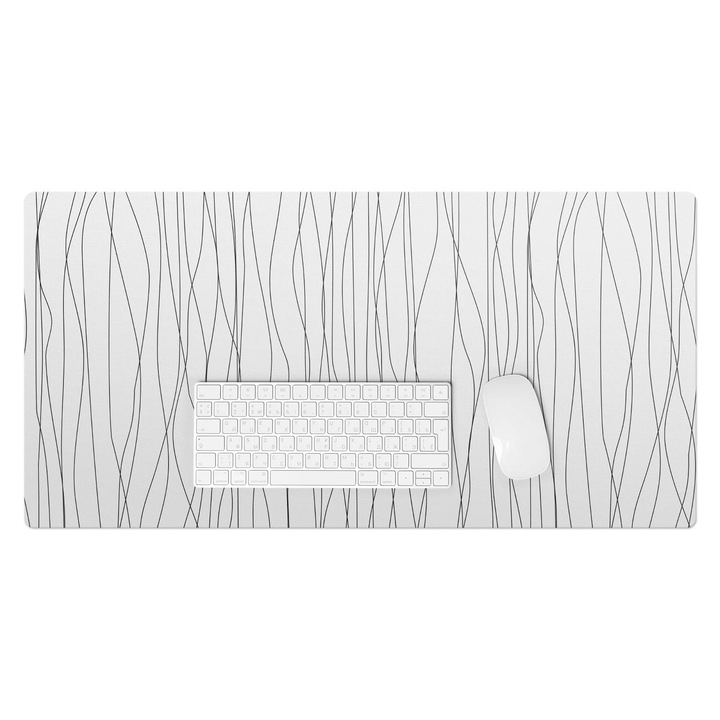 Mapa birou, Wallfluent, Linii ondulate, Multicolor, 90x45 cm, 010250300040100029298