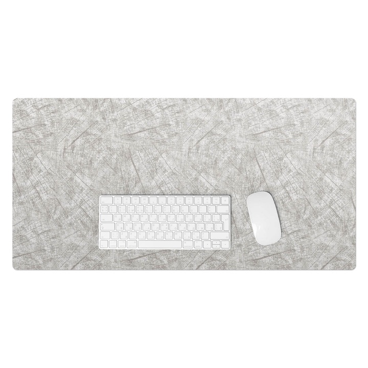 Mapa birou, Wallfluent, Textura lemnului, Gri, 90x45 cm, 010250300040100033386