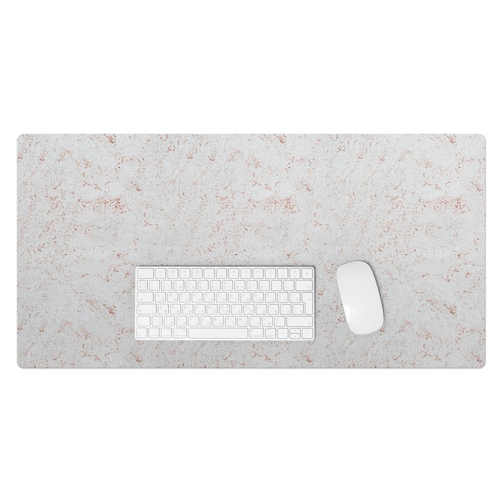 Mapa birou, Wallfluent, Textura delicata, Cremos, 90x45 cm, 010250300040100033506