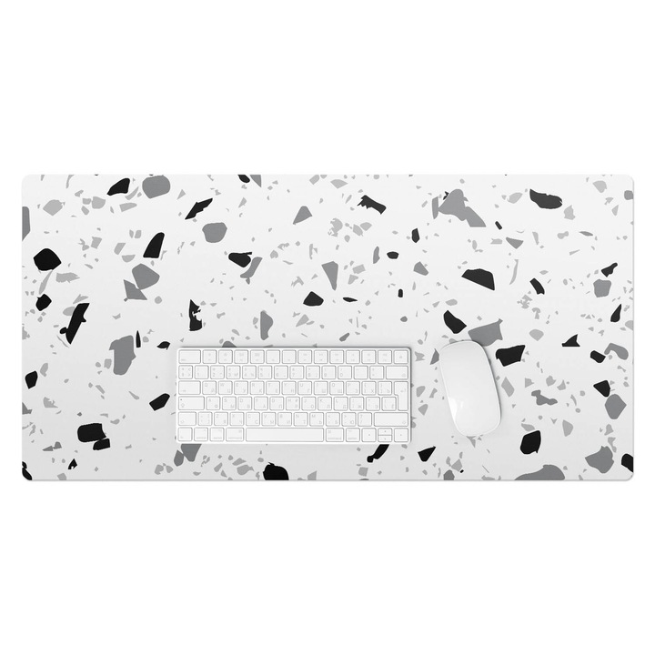 könyökalátét, Wallfluent, Terrazzo absztrakció, Többszínű, 90x45 cm, 010250300040100077420