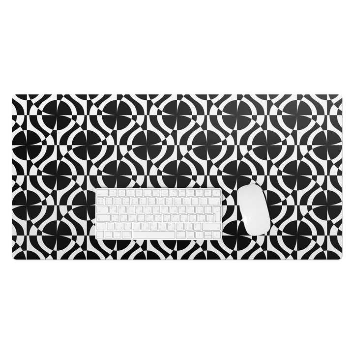 Mapa de birou, Wallfluent, Model geometric, Multicolor, 90x45 cm, 010250300040100282513