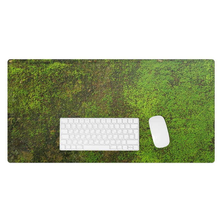 Mapa birou, Wallfluent, Muschi la suprafata, Verde, 90x45 cm, 010250300040100282897